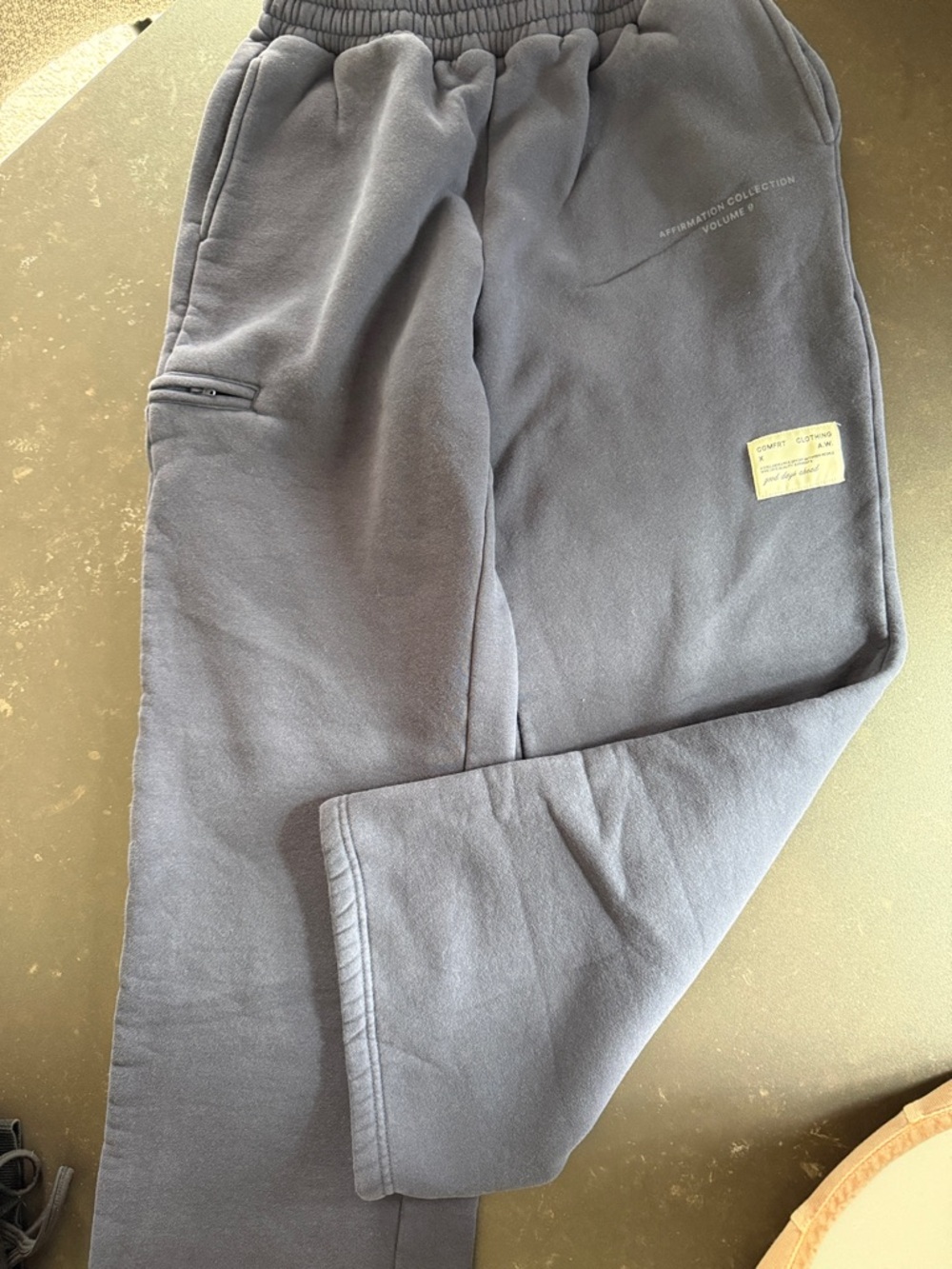 Gray Fleece Jogger Pants - Comfortable Everyday Sweatpants
